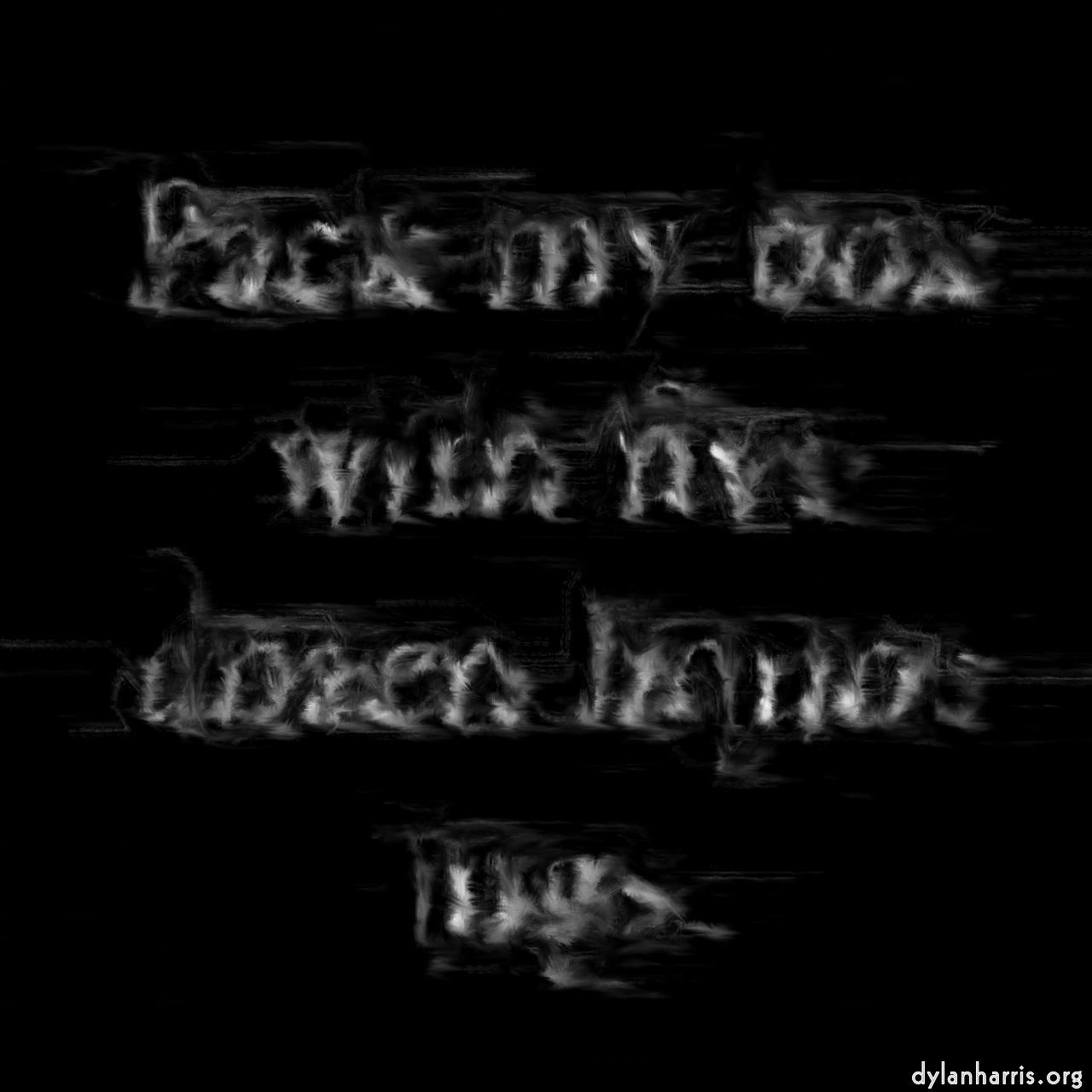 Image: natural media extended :: dry&nbsp;smear