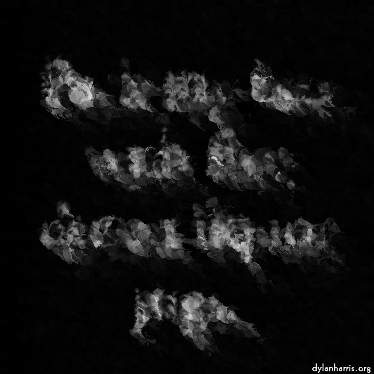 Image: natural media extended :: wet&nbsp;bristle&nbsp;contract