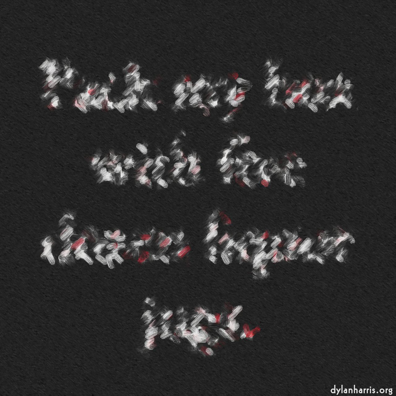 image: oils :: impasto&nbsp;dry