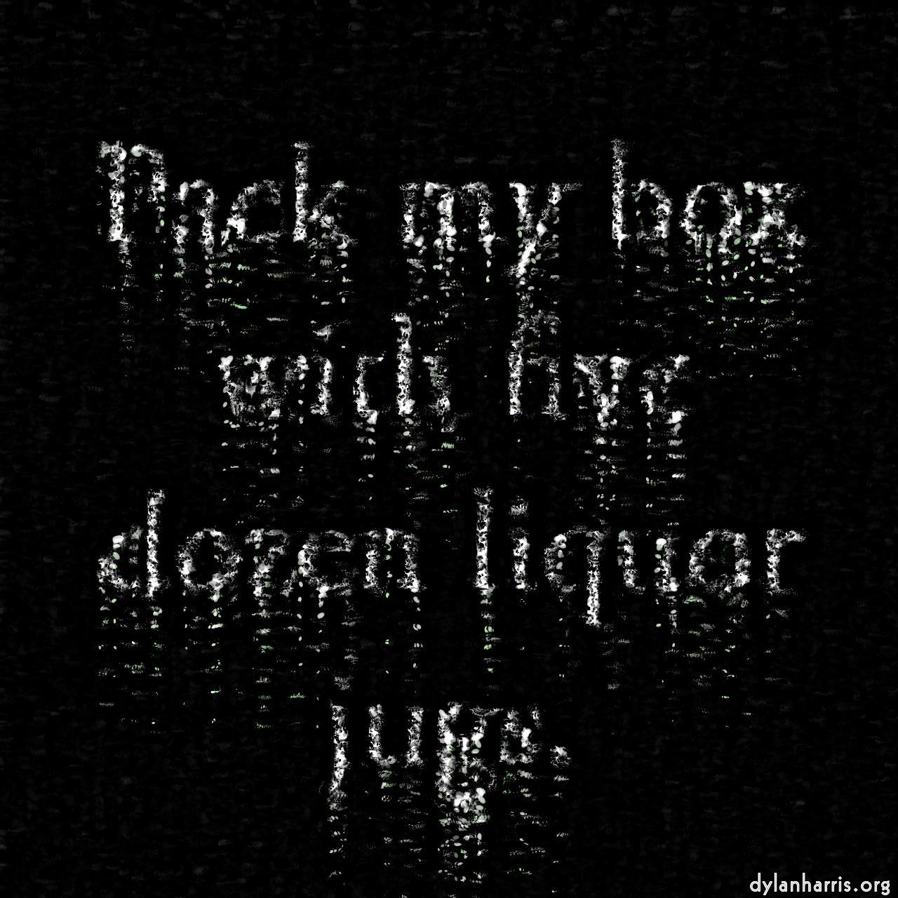 image: splatters :: elliptical&nbsp;cone&nbsp;rake