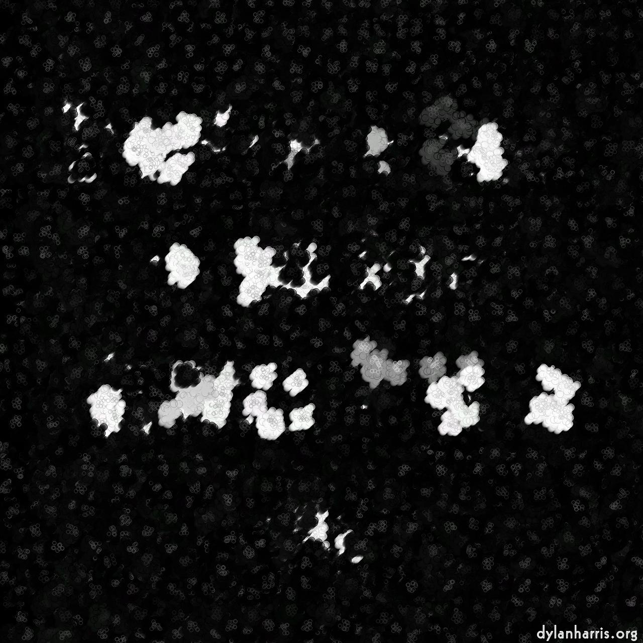 image: vector paint styles :: bubble&nbsp;cloud