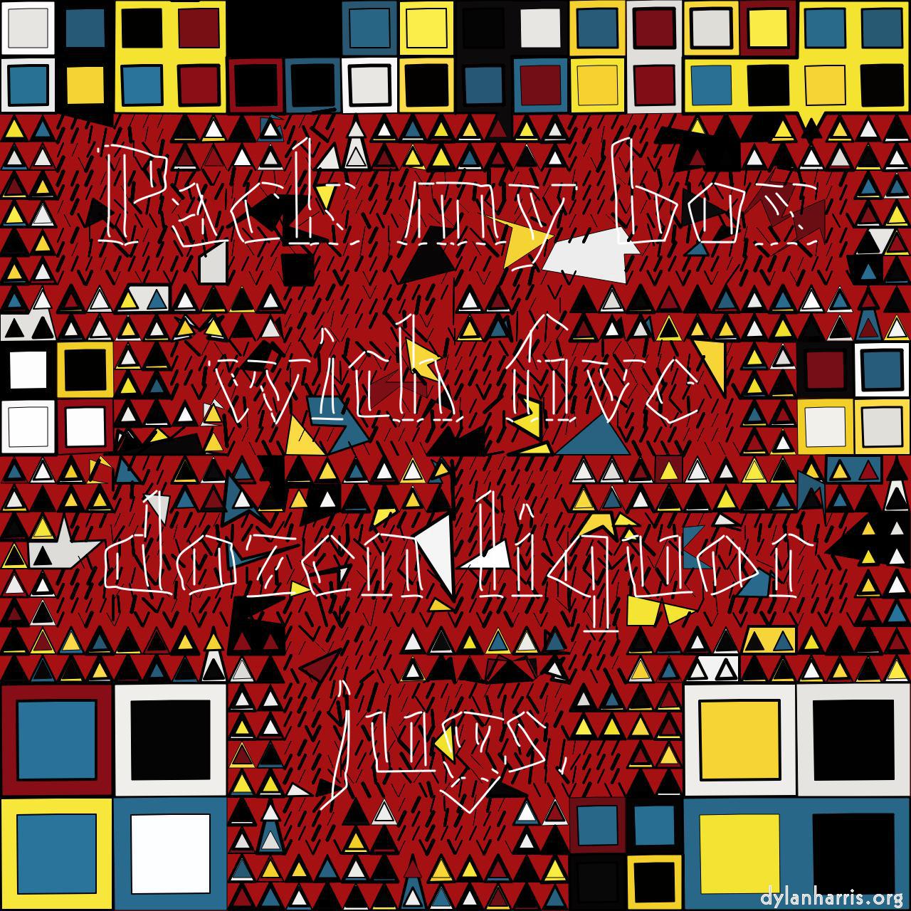 image: abstract :: mondrian&nbsp;chaos