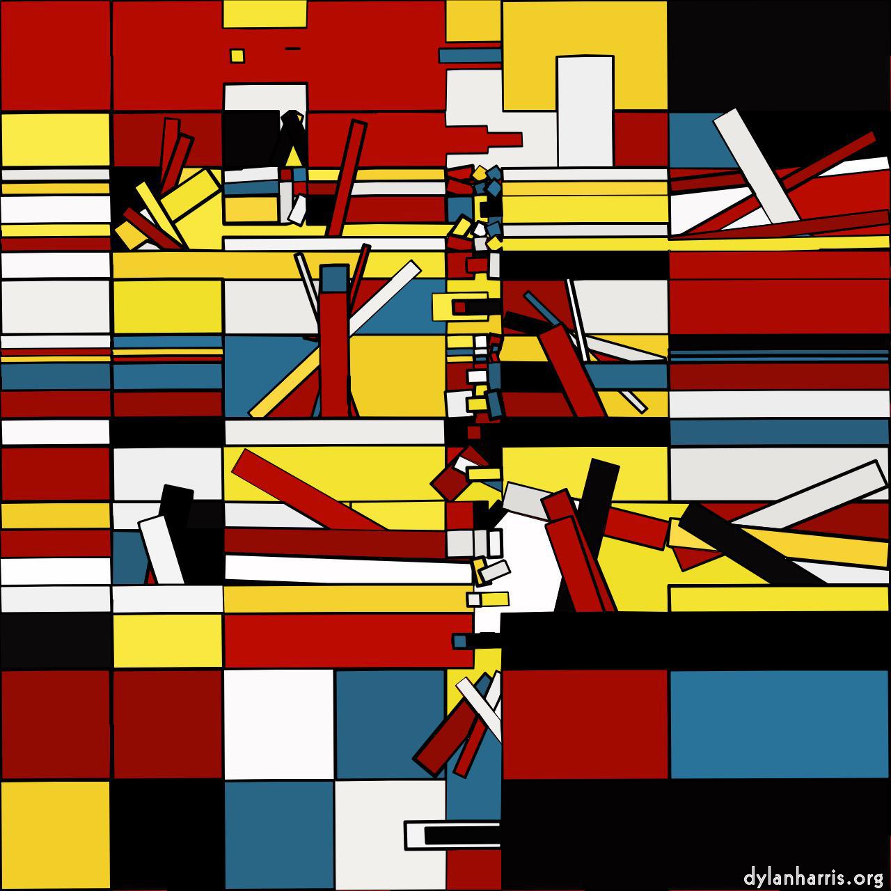 image: abstract :: mondrian&nbsp;palettise&nbsp;rotate