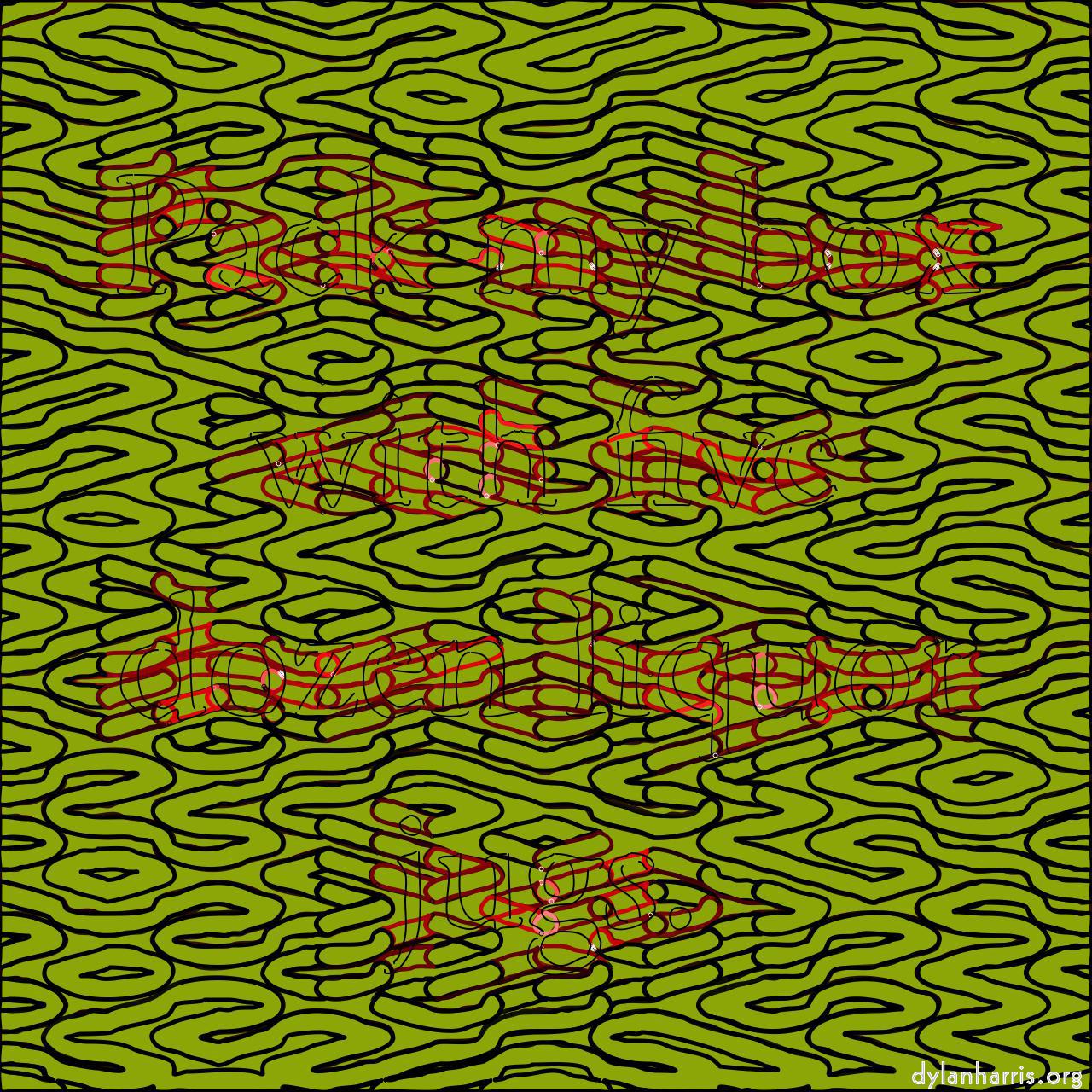image: abstract :: truchet&nbsp;outline&nbsp;only&nbsp;source&nbsp;colour&nbsp;background