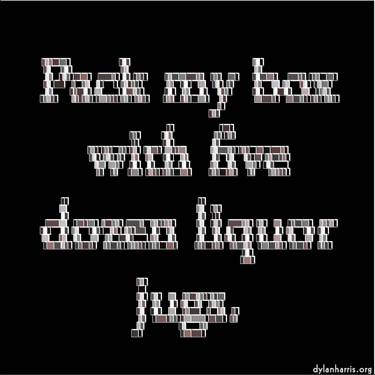 image: blocks and tiling :: chunky&nbsp;blocks