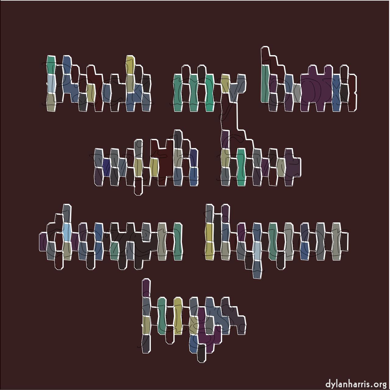 image: blocks and tiling :: chunky&nbsp;outline&nbsp;palette&nbsp;colour&nbsp;2