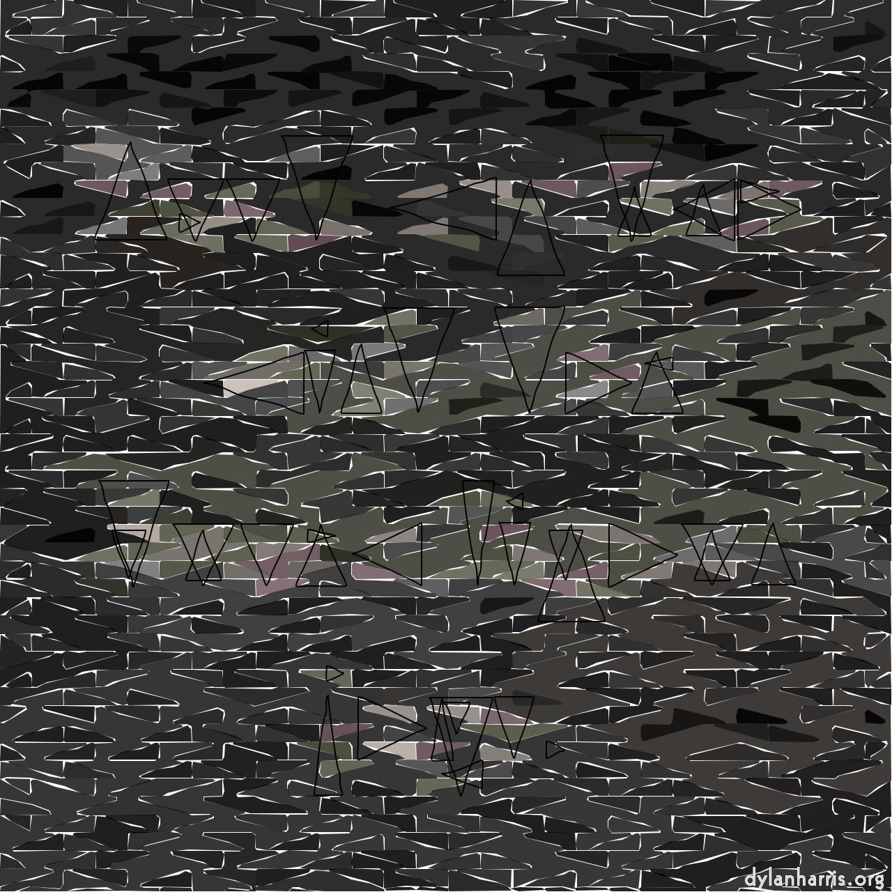 image: general and painterly styles :: triangle&nbsp;weave&nbsp;with&nbsp;triangle&nbsp;edging