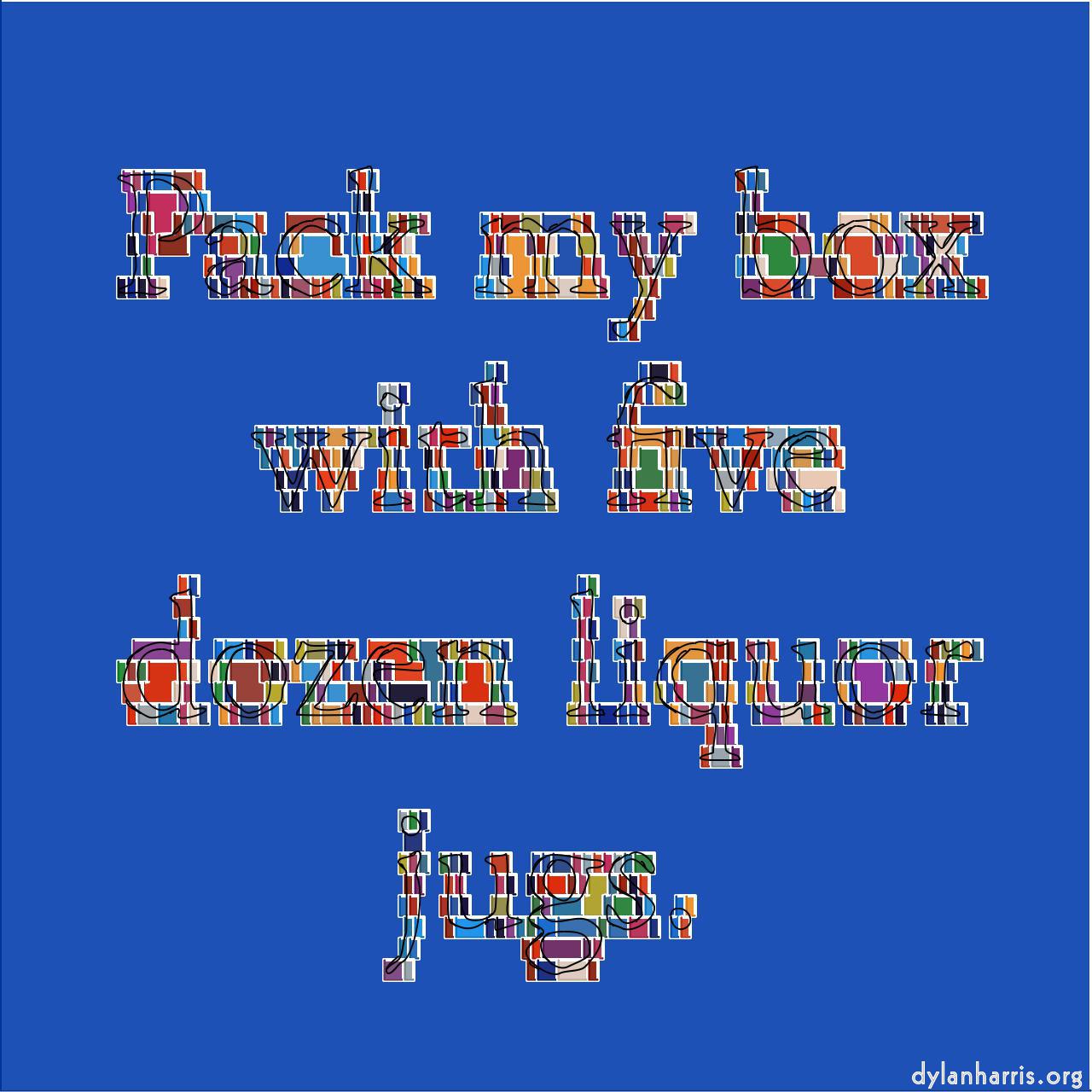 image: general examples :: chunky&nbsp;blocks&nbsp;colourised