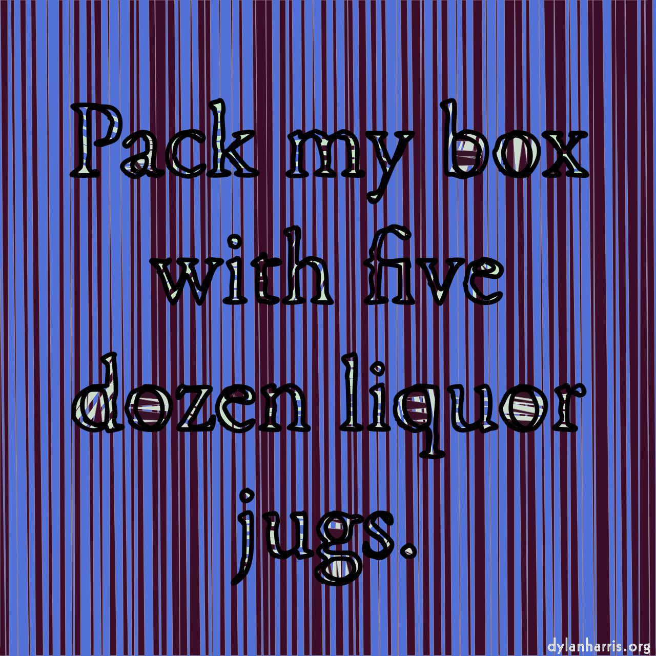 Image: line screens - blocks prints :: straight&nbsp;jitter&nbsp;palettise