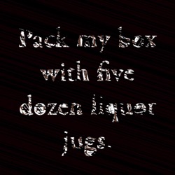 Image: image from line screens - blocks prints