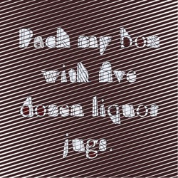 Image: image from line screens - blocks prints