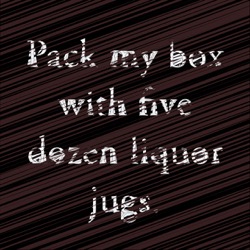 Image: image from line screens - blocks prints