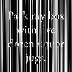 Image: image from line screens - blocks prints