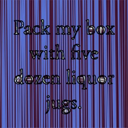 Image: image from line screens - blocks prints