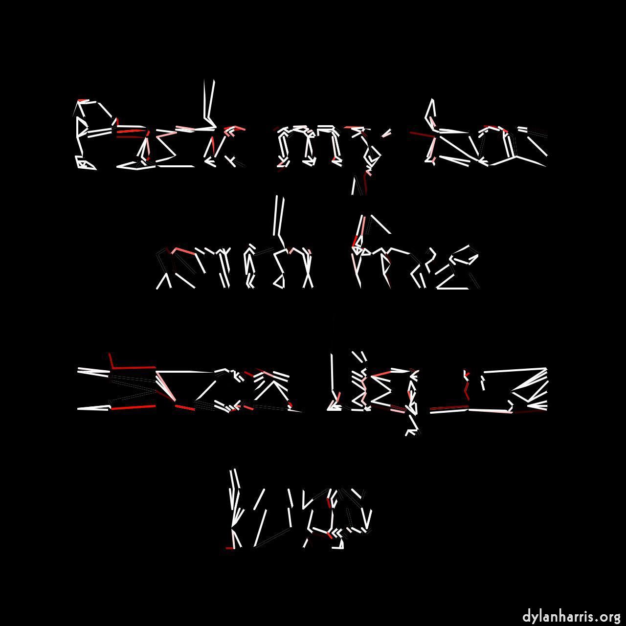 image: sketch - source image min compositing :: invert&nbsp;abstract