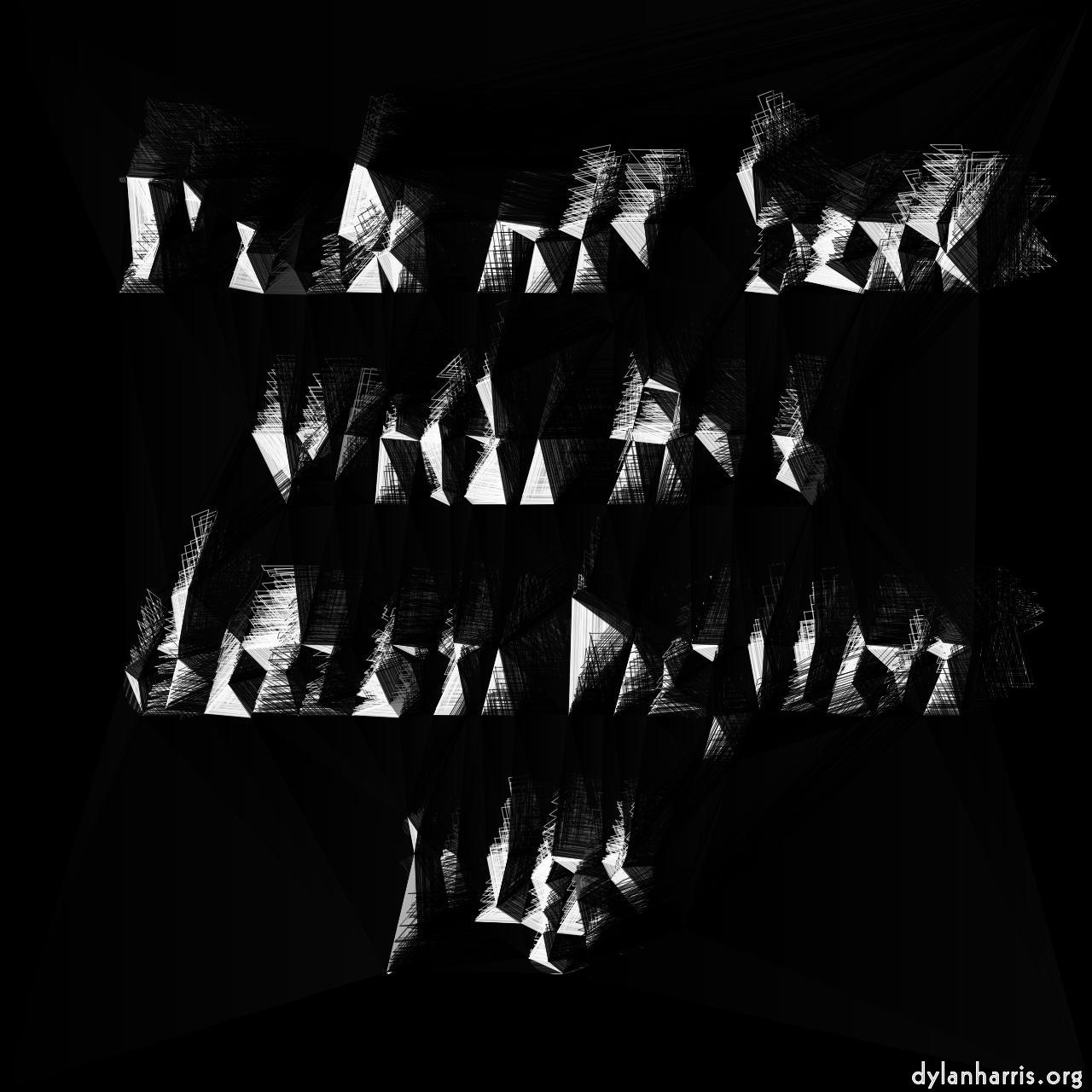 image: triangular abstract :: edge&nbsp;diffusion