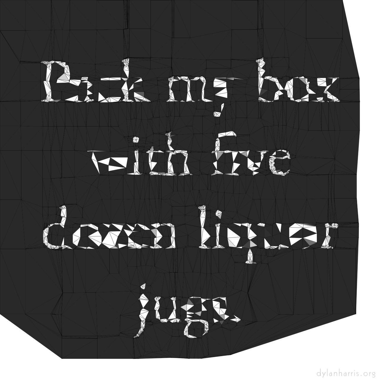 Image: triangular - adjust detail in editor :: delaunay&nbsp;2