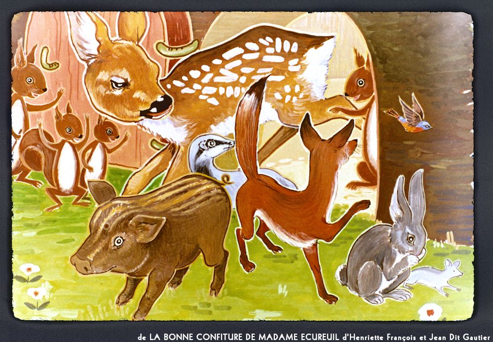 image: This is &lsquo;la bonne confiture de madame ecureuil 11&rsquo;.