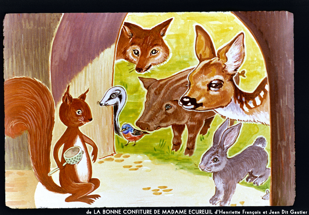 image: This is &lsquo;la bonne confiture de madame ecureuil 9&rsquo;.