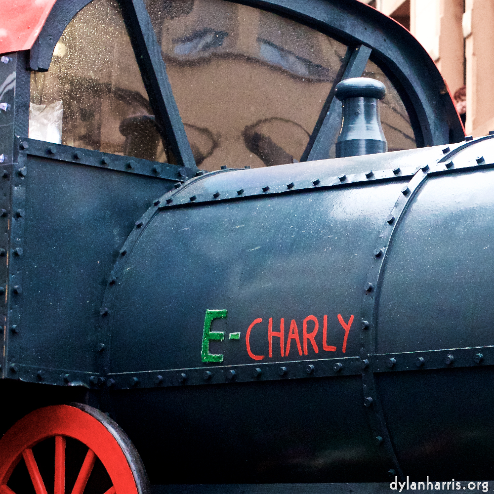 Image: Image 'esch&ndash;sur&ndash;alzette (xii) 1', at Escher D&eacute;iereesch, of a male goat with a near&ndash;circular horn.