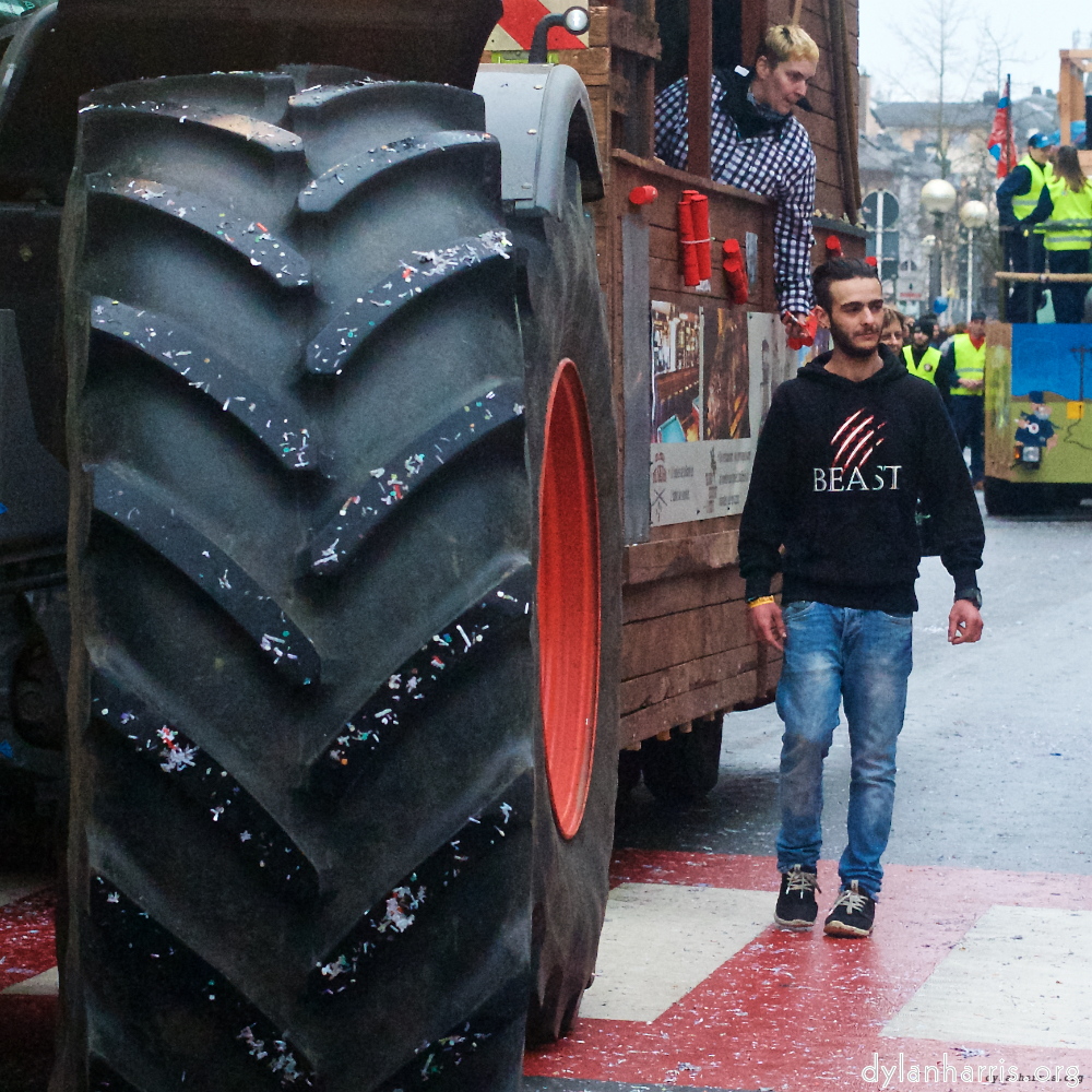 Image: Image 'esch&ndash;sur&ndash;alzette (xii) 4', at Escher D&eacute;iereesch, a doe realises I&rsquo;ve no treats.