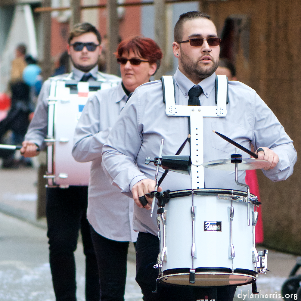image: Image 'esch&ndash;sur&ndash;alzette (xxiv) 8', at Escher D&eacute;ierepark, a does comes to see if I&rsquo;ve a treat, while behind her others are fed. This is one of the series composed to hint there&rsquo;s more to a photo than what&rsquo;s seen.