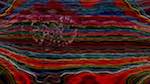 Third of 'reflets &mdash; paint action sequence &mdash; abstraction animation 1'.
