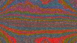 Second of 'reflets &mdash; paint synthesiser classic &mdash; 3.0 collection abstract cloner 1'.