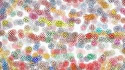 Second of 'reflets &mdash; paint synthesiser classic &mdash; 3.0 collection abstract cloner 2'.