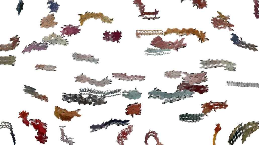 Image 'reflets &mdash; paint synthesiser classic &mdash; 3.0 collection abstract cloner 3 4'.