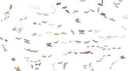 Fourth of 'reflets &mdash; paint synthesiser classic &mdash; 3.0 collection abstract cloner 6'.