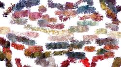 Seventh of 'reflets &mdash; paint synthesiser classic &mdash; 3.0 collection abstract cloner 6'.