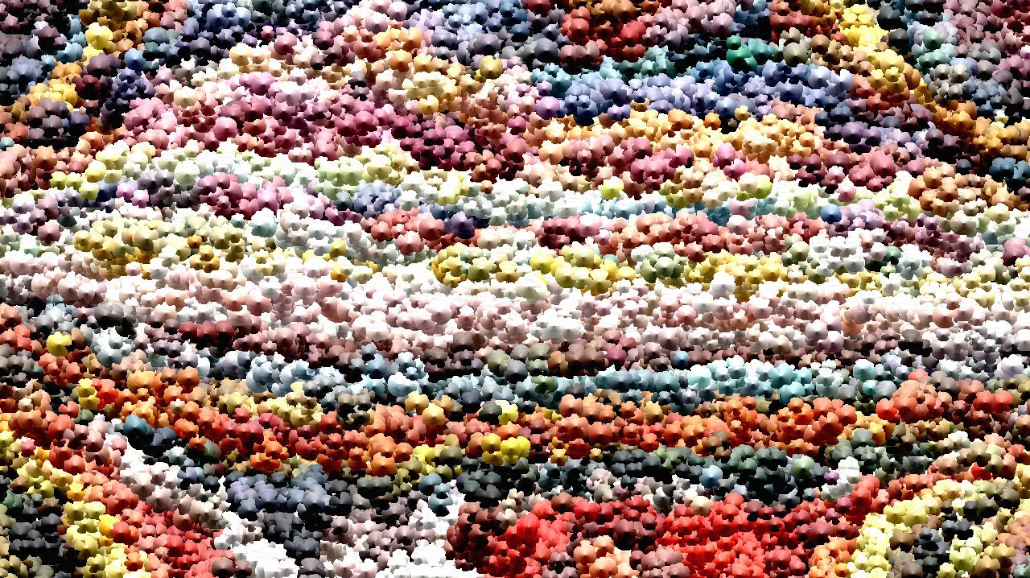 Image 'reflets &mdash; paint synthesiser classic &mdash; 3.0 collection abstract lighted cloner 1 4'.