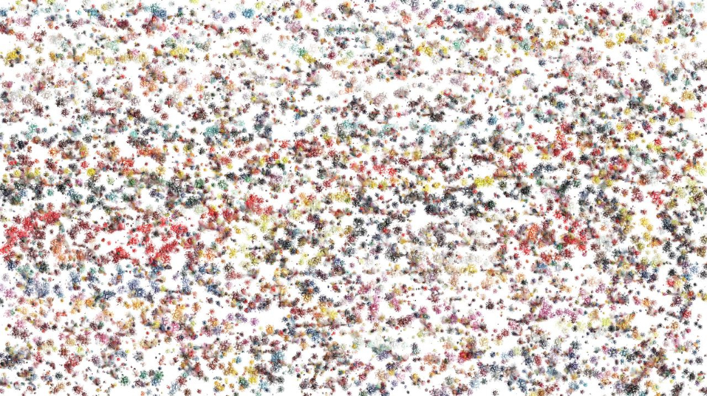 Image 'reflets &mdash; paint synthesiser classic &mdash; 3.0 collection abstract lighted cloner 1 5'.