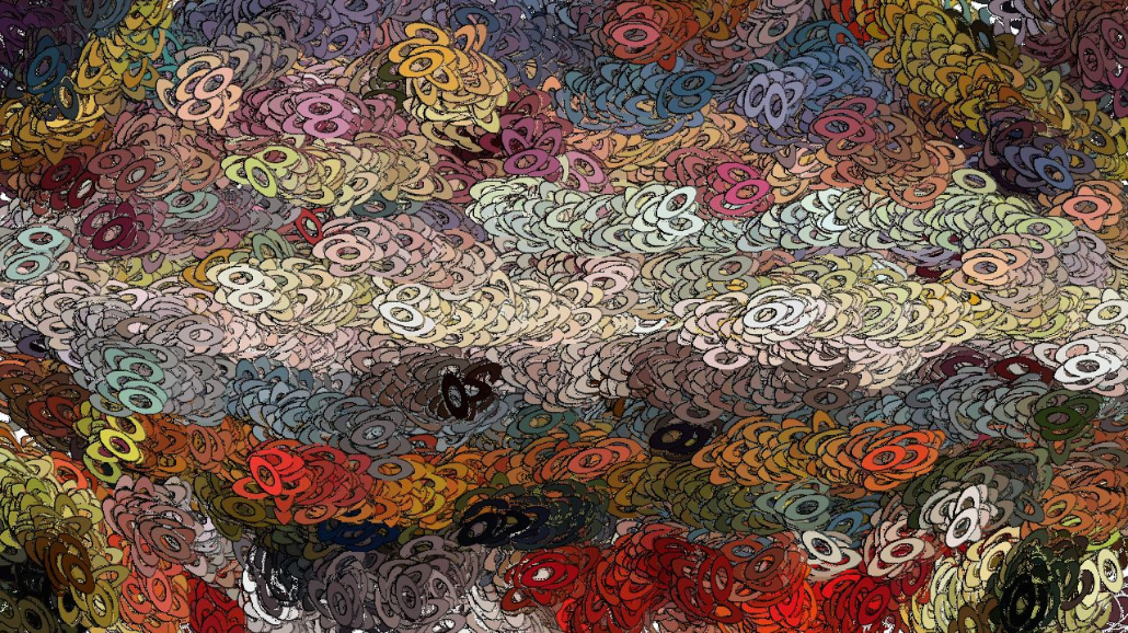 Image 'reflets &mdash; paint synthesiser classic &mdash; 3.0 collection abstract lighted cloner 1 5'.