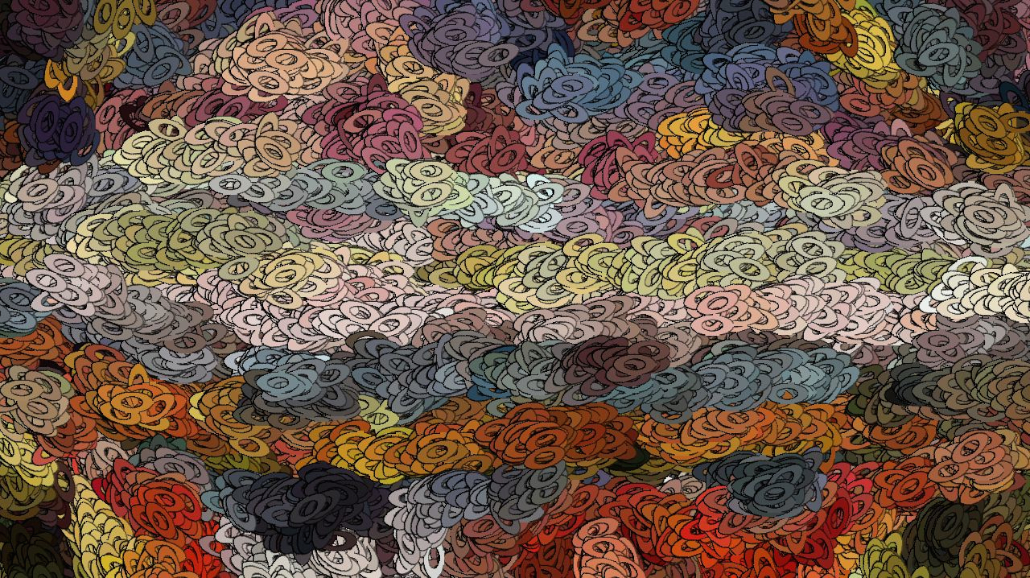 Image 'reflets &mdash; paint synthesiser classic &mdash; 3.0 collection abstract lighted cloner 1 6'.