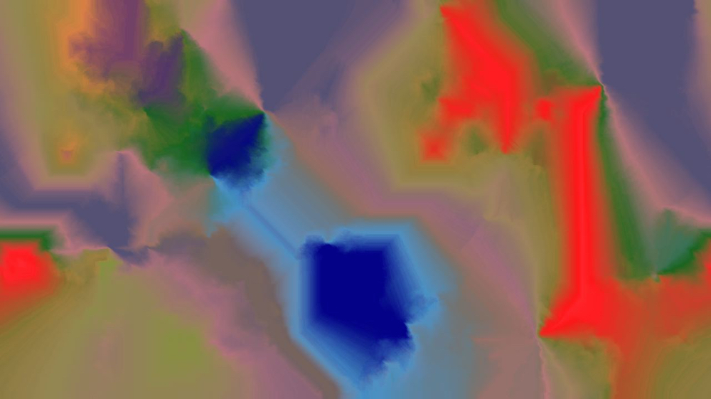 Image 'reflets &mdash; msg &mdash; abstract abstract 5 6'.