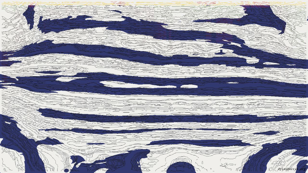 Image 'reflets &mdash; msg &mdash; variations 0 abstraction 1 6 4'.