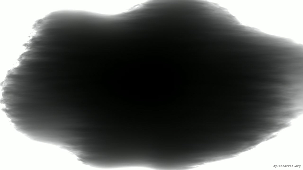 Image 'reflets &mdash; paint action sequence &mdash; abstract 3'.