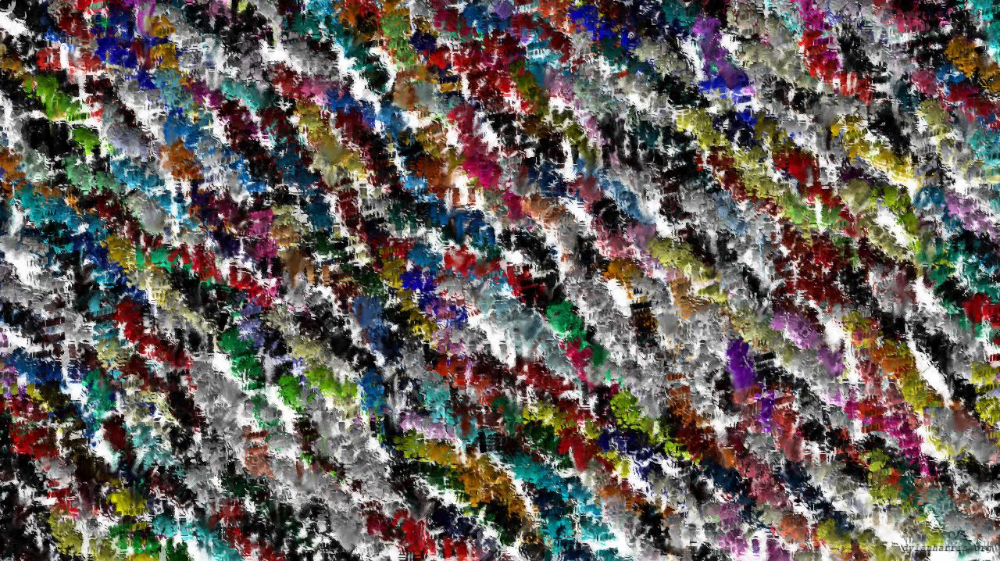 Image 'reflets &mdash; paint action sequence &mdash; abstract 8'.