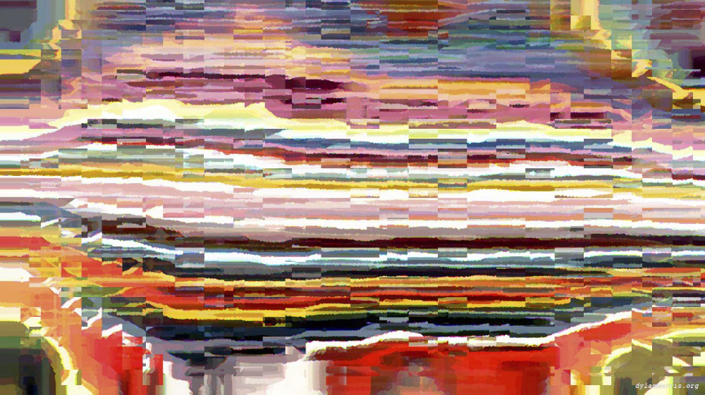 Image 'reflets &mdash; paint action sequence &mdash; abstraction 1 8'.
