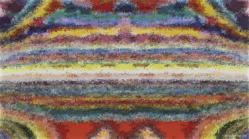 Image 'reflets &mdash; paint action sequence &mdash; abstraction sketches 1 5'.