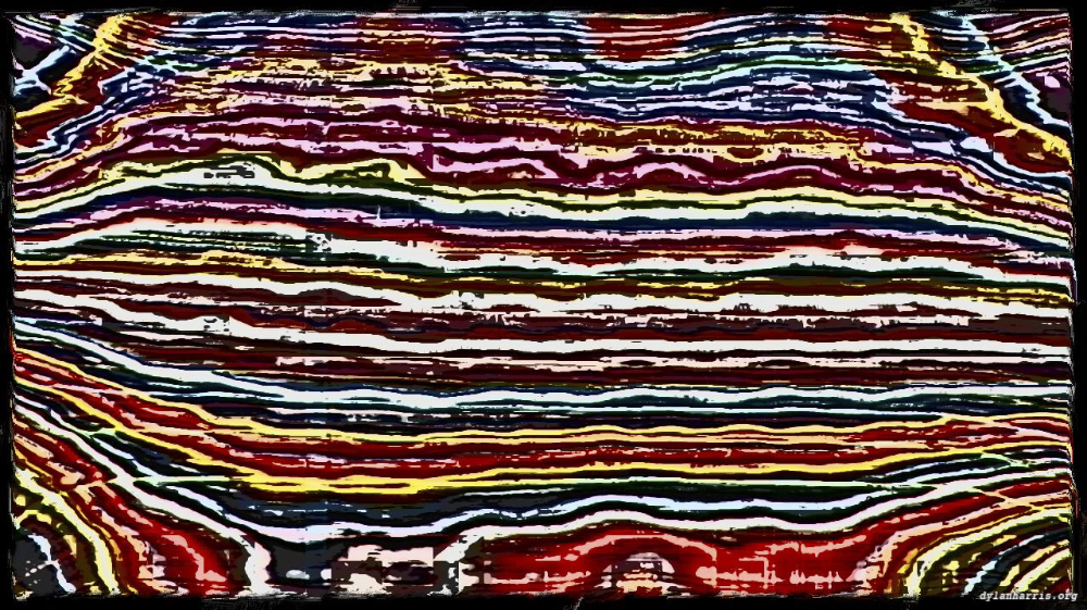 Image 'reflets &mdash; paint action sequence &mdash; abstraction sketches 1'.