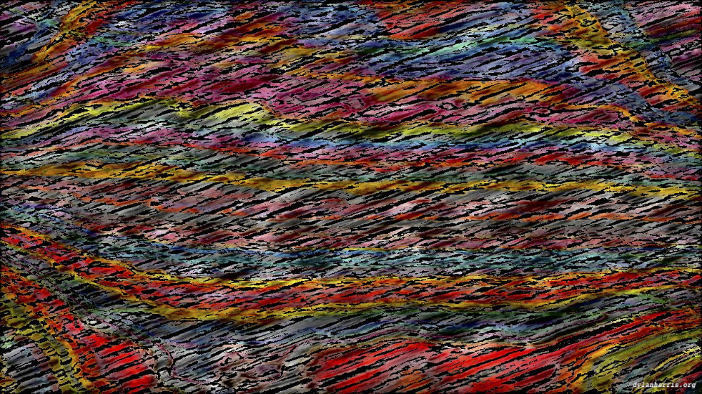 Image 'reflets &mdash; paint action sequence &mdash; adventure set 3 3 6'.