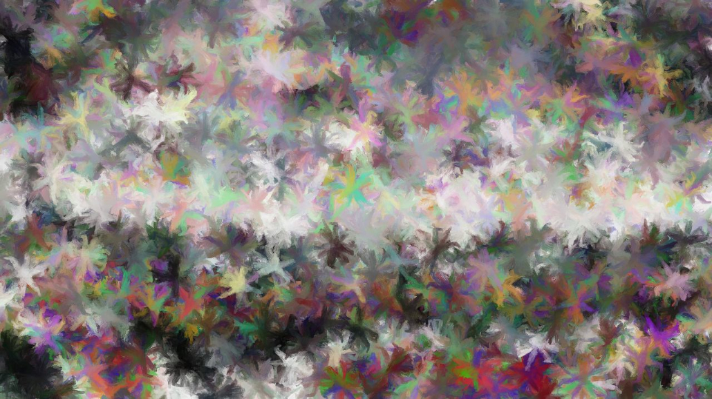 Image 'reflets &mdash; paint synthesiser classic &mdash; default artistic cloners 1 2'.