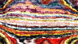 Seventh of 'reflets &mdash; paint synthesiser classic &mdash; default artistic cloners 1'.