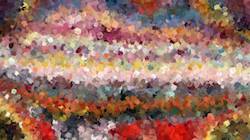 Seventh of 'reflets &mdash; paint synthesiser classic &mdash; default artistic cloners 3'.