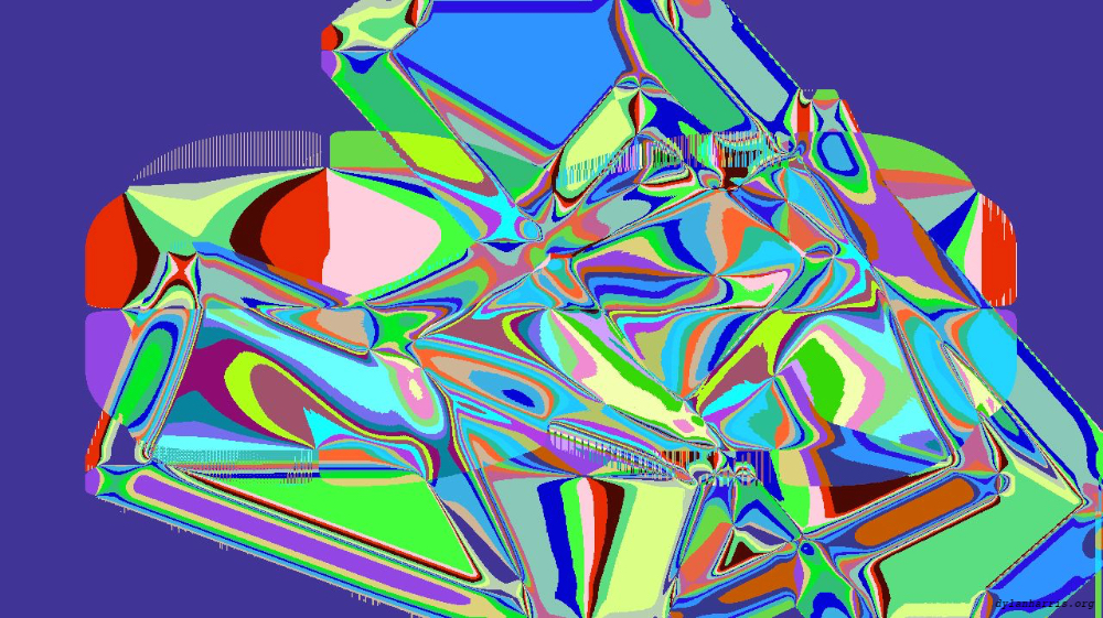 Image 'reflets &mdash; msg &mdash; abstract 1 attr 4 3'.