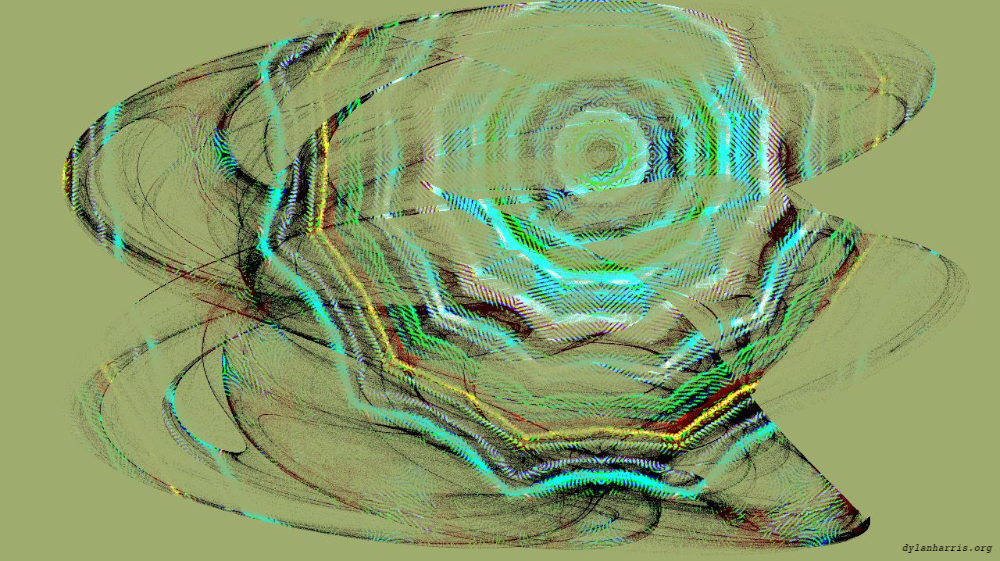 Image 'reflets &mdash; msg &mdash; abstract 1 attractor 2 7'.