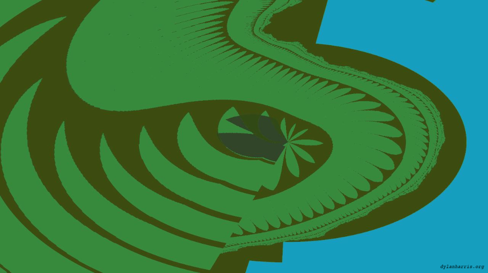 Image 'reflets &mdash; msg &mdash; abstract 1 attractor 3 3'.